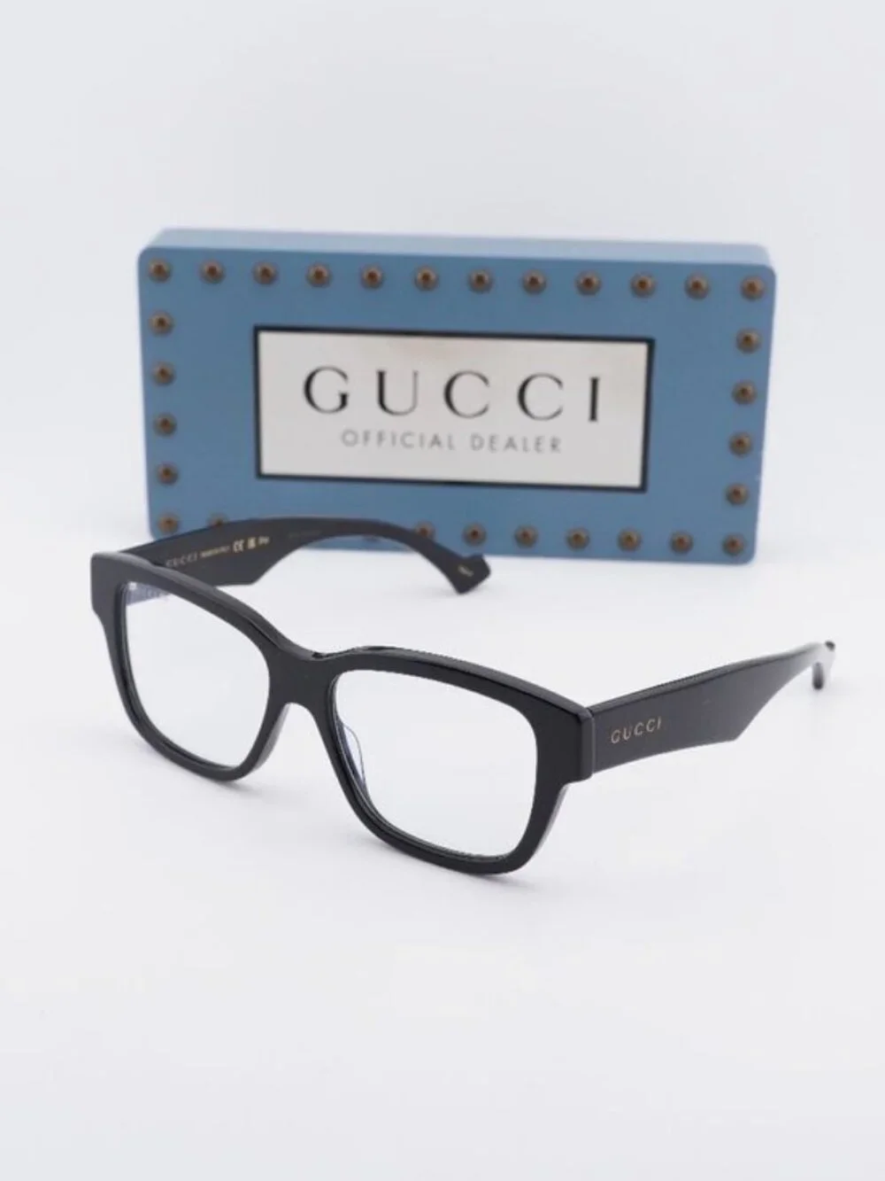 Gucci GG1428S 001 Unisex Square Sunglasses - Black / Photochromic